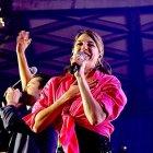 Floricienta dio un concierto en Israel.