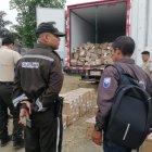 La mercadería fue recuperada por la Policía Nacional.