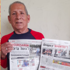 Hugo Briones se ganó los 50 dólares. Es de la ciudad de Milagro.