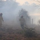 Alrededor de 50 bomberos acudieron ante esta emergencia.