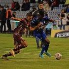 Mushuc Runa y Emelec empataron 0-0 en ambato.