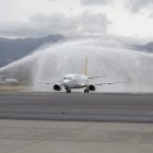 El flamante campeón de la Copa Sudamericana ya está en el país y llegó con honores. Empieza la fiesta rayada en Ecuador.