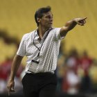 El estratega de Barcelona, Fabián Bustos, regresó al Ídolo tras un paso por el Santos de Brasil.