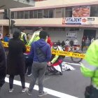 Motociclista murió al estrellarse contra un bus