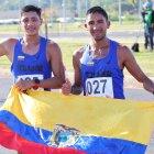 David Hurtado (Izq) y Daniel Pintado (Der) consiguieron las medallas de oro y plata para Ecuador.