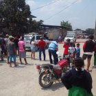 En el barrio San Jacinto los moradores se asustaron en la muerte violenta de la pareja.