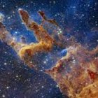 El James Webb permite ver Los Pilares de la Creación llenos de estrellas