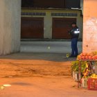 Agentes acudieron hasta la escena del crimen para las investigaciones.