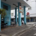 De este lado llegaron los asesinos que acabaron con el sargento.