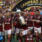 Flamengo, campeón de la Copa Libertadores en el estadio Monumental.