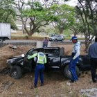 El hecho se registró en el kilómetro 14,5, diagonal a una unidad educativa del sector.