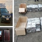 Las evidencias fueron llevadas a la Jefatura Antinarcóticos de El Oro.