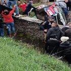 Dos muertos y nueve heridos por accidente en rally automovilístico en Bélgica