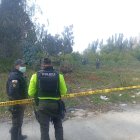 Ambato: Taladores encontraron un muerto con un letrero en el pecho