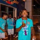 La Tri madrugó a su primer entrenamiento.