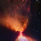 El Webb capta los momentos iniciales de la formación de una nueva estrella