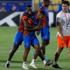 Carlos Gruezo (c) será titular en el enfrentamiento entre Ecuador y Catar, el domingo 20 de noviembre.