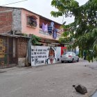 En este lugar se ejecutó el operativo. En el sitio se terminaba de pintar un mural.