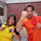 María Fernanda y Kasper van cada uno por su país, pero se apoyan y confían que el mejor ganará.