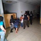 Los detenidos fueron puestos a órdenes de las autoridades para ser juzgados.