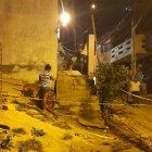 La zona donde se cometió el crimen es de difícil acceso.