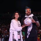 Haytham Mokhtar (d) irá con su mejor amiga Sara a la final del Mundial de Catar.