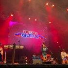 Rosita Cajamarca deleitó a los oyentes con sus éxitos como ‘Lejos de mi Ecuador’.