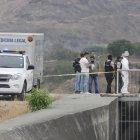 Medicina Legal acudió al sitio para levantar la parte humana hallada.