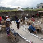 El pesebre lo hicieron los vecinos de San José de Tucuso.