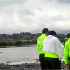 Miembros de la Policía Nacional realizaron las labores de búsqueda