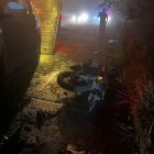 Los vehículos siniestrados fueron remolcados al Centro de Retención Vehicular de Léntag.