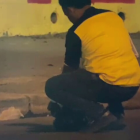 Personal de Criminalística hizo el levantamiento de la cabeza hallada.