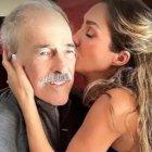 Andrés García recibió la visita de Anahí al empezar el año.