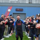 Lionel Messi vuelve a entrenarse con el PSG