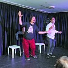 Danilo y Alejandro Esteves actuaron en las funciones para recaudar fondos para Lucho Aguirre