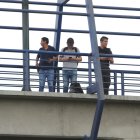 La pieza anatómica estaba envuelta en una funda plástica negra.