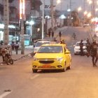 Agentes de la Policía Nacional acudieron al lugar a levantar indicios balísticos.