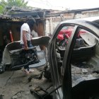Desmantelan deshuesadero de vehículos en el suburbio