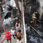 Incendio consumió una vivienda y familia lo perdió todo