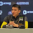 Gaibor dio una rueda de prensa en el Monumental.