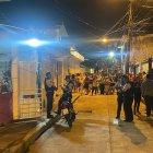 Agentes policiales hicieron la inspección en la zona.