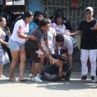 En el sitio se recebaron nueve indicios balísticos.