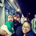 Los tres estuvieron juntos en Salcedo, Cotopaxi, desde diciembre hasta los primeros días de enero.