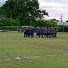La sub-20 de Ecuador en concentración.