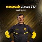 Fabián Bustos va a su segundo partido con Barcelona en Estados Unidos.