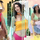 La tendencia 
según las pasarelas es llevarlo estilo pirata. Para ello, dobla en forma de triángulo, ponlo encima de tu cabeza y anúdalo.