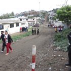 De terror. El pasado 11 de enero estudiantes y padres de familia se  llevaron tremendo susto tras el hallazgo de restos humanos afuera de un plantel.