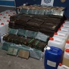La Policía española incautó el 13 de diciembre de 2022 65 kilos de cocaína.