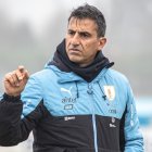 Marcelo Broli llegó en mayo pasado al banquillo de la sub-20 de Uruguay.