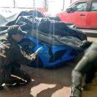 Hallaron auto de alta gama que atropelló a un hombre en Calderón